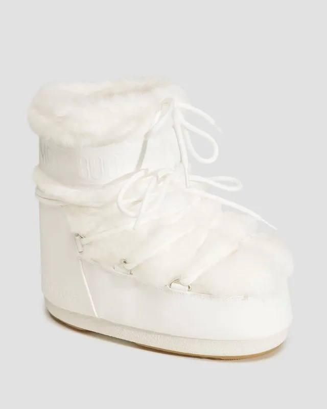 Scarpe invernali MOON BOOT ICON LOW FAUX FUR