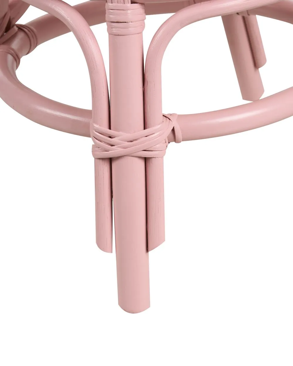 Sedia per bambini rattan rosa KALIVIA