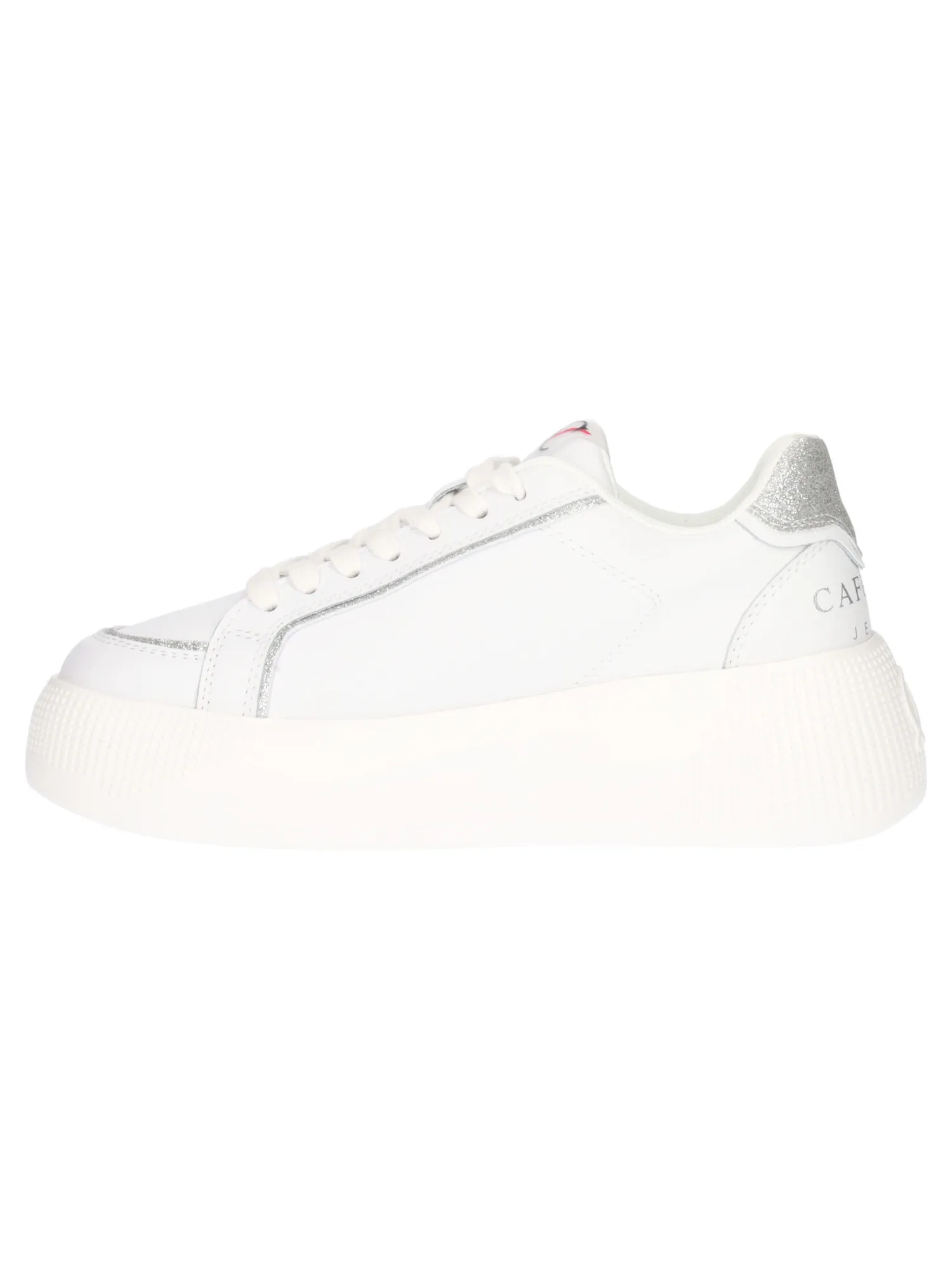 Sneaker platform Cafenoir da donna bianca