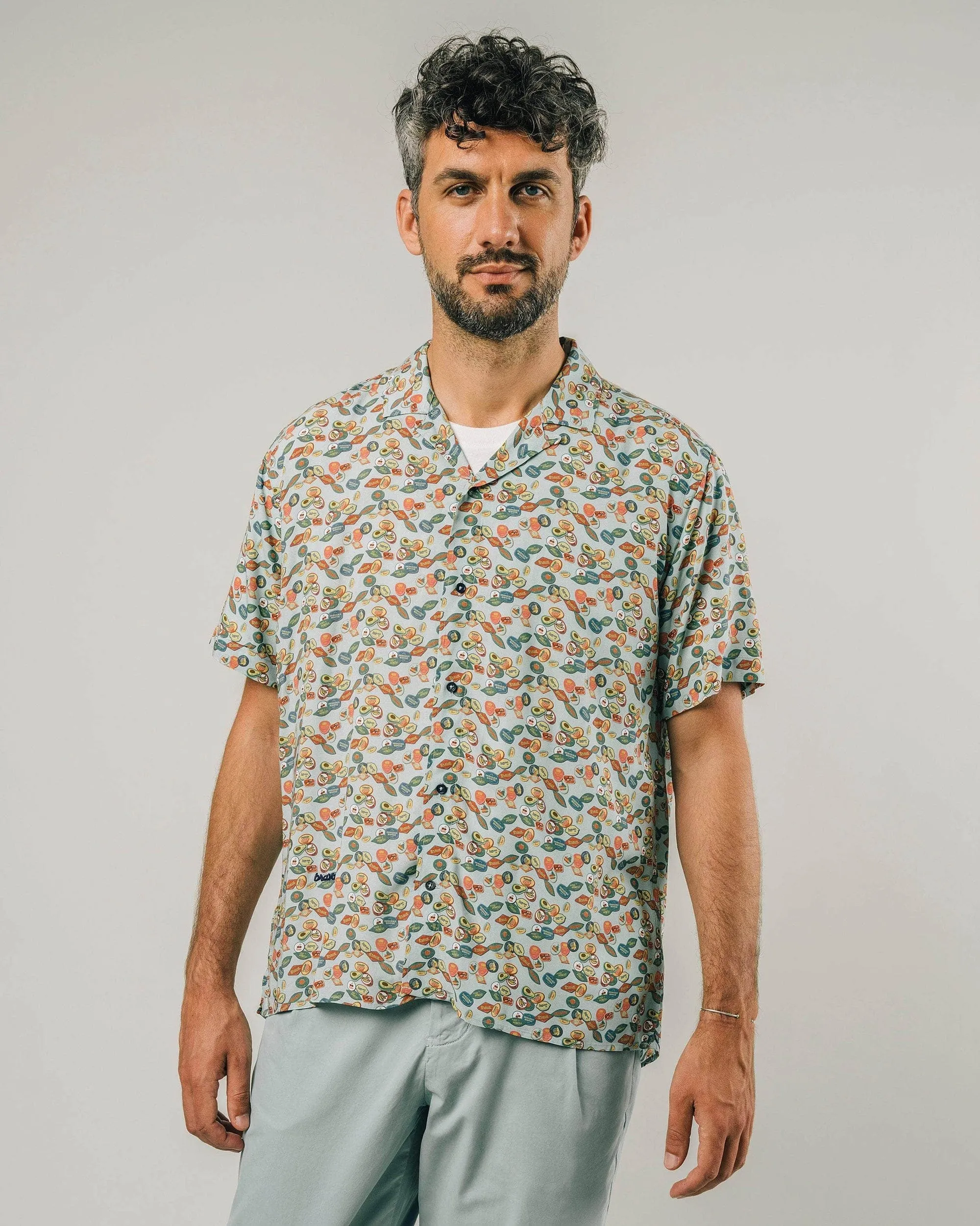 STICKERS ALOHA SHIRT - POOL