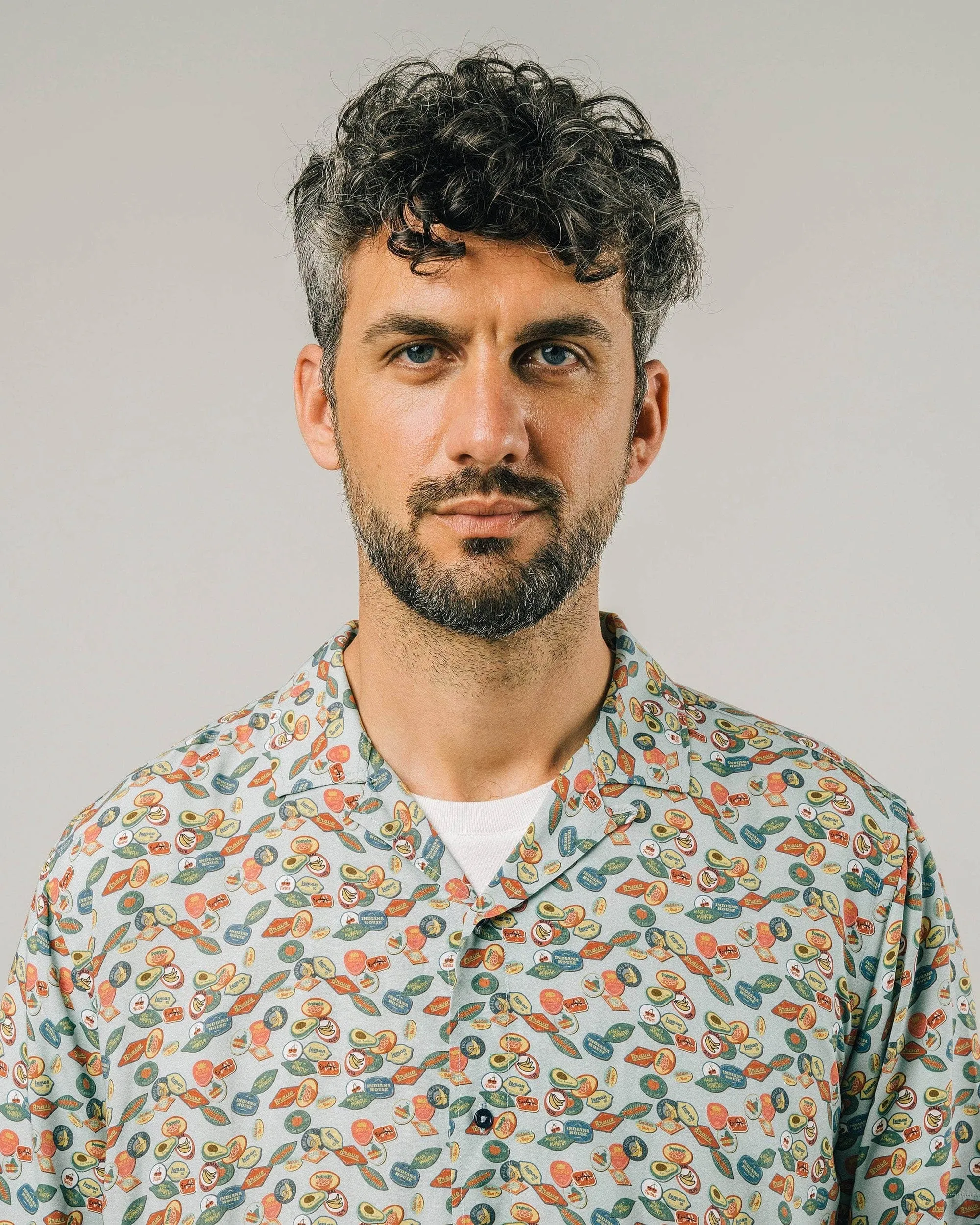 STICKERS ALOHA SHIRT - POOL