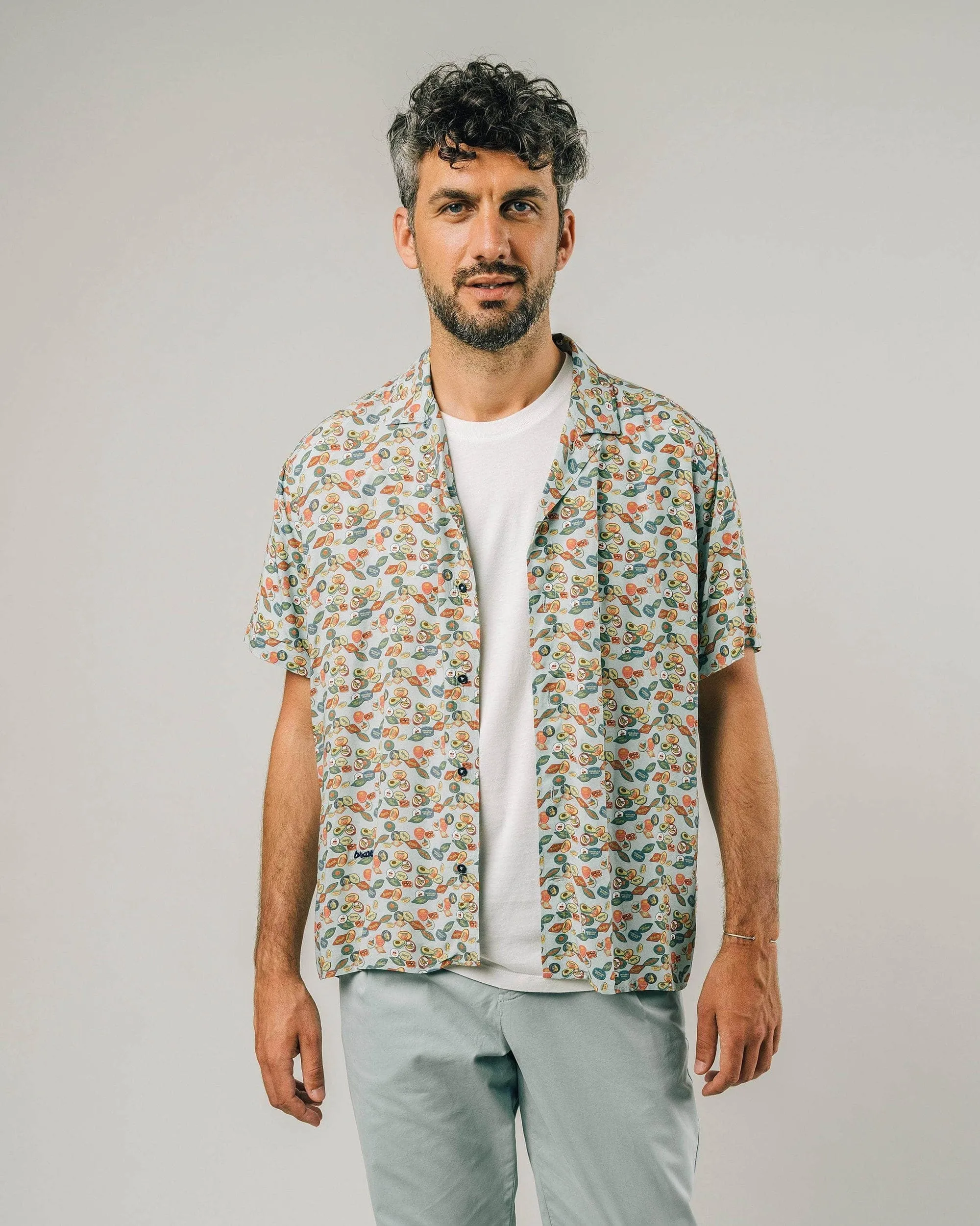 STICKERS ALOHA SHIRT - POOL