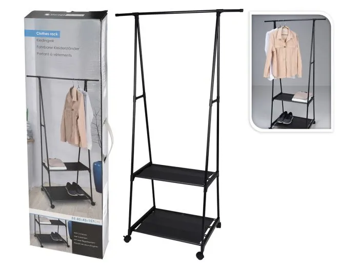 Storage Solutions appendiabiti con 2 piani