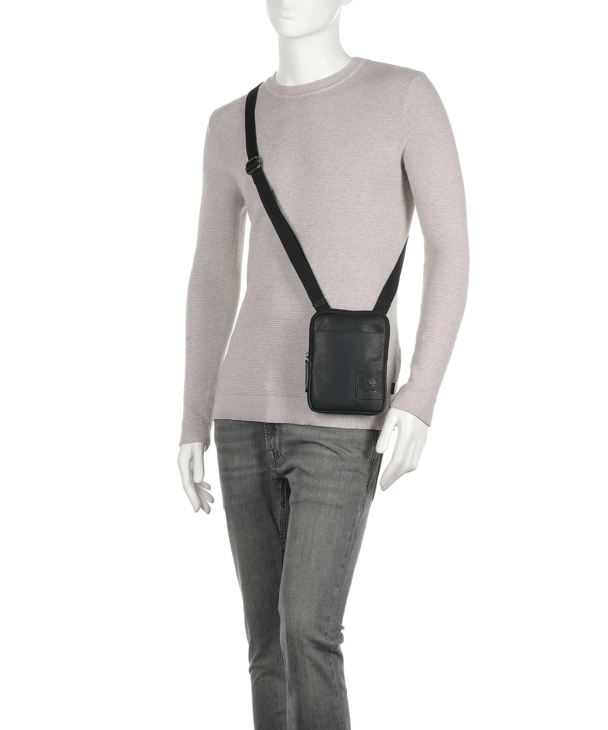  Strellson Hyde Borsa a tracolla pelle nero  