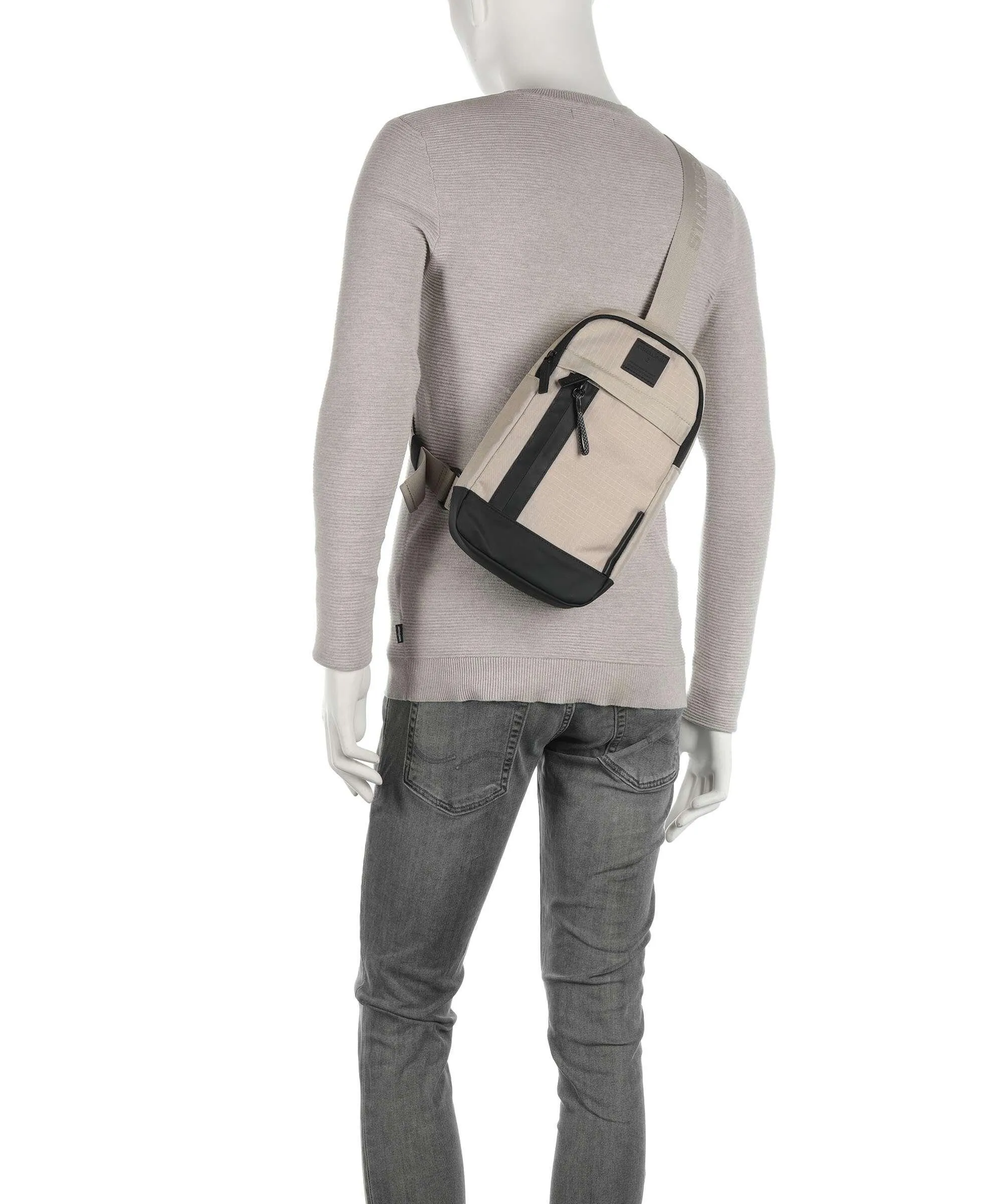  Strellson Northwood Rs Zaino nylon beige  