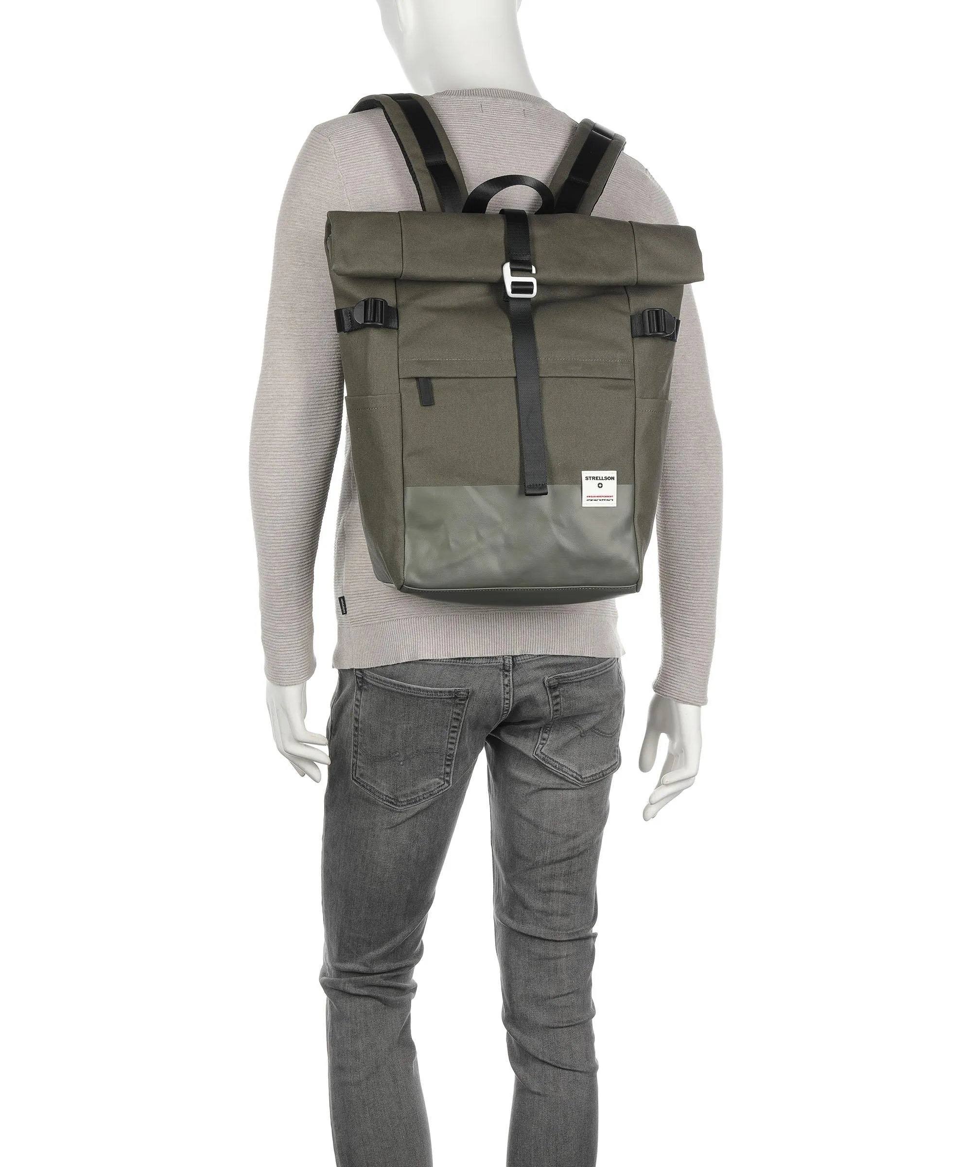 Strellson Tottenham 2.0 eddie Zaino 13″ cotone verde-oliva  