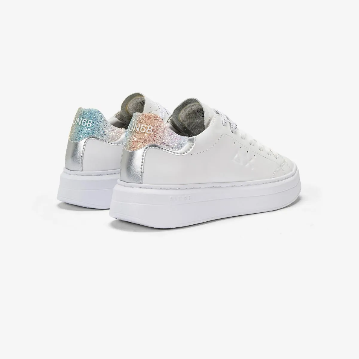 Sun 68  ---------    ------------SUN68 Scarpe Z34226 multicolore BIANCO/ARGENTO 0144