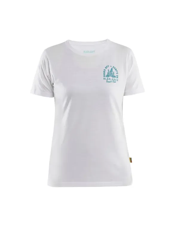 T-shirt maniche corte da Lavoro 100% Cotone Blaklader Beach Club Lady 941710421000L