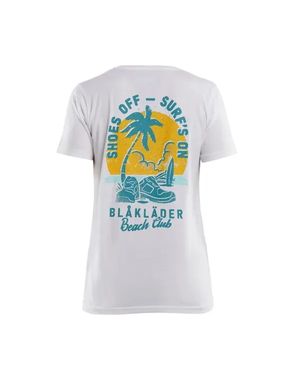 T-shirt maniche corte da Lavoro 100% Cotone Blaklader Beach Club Lady 941710421000L