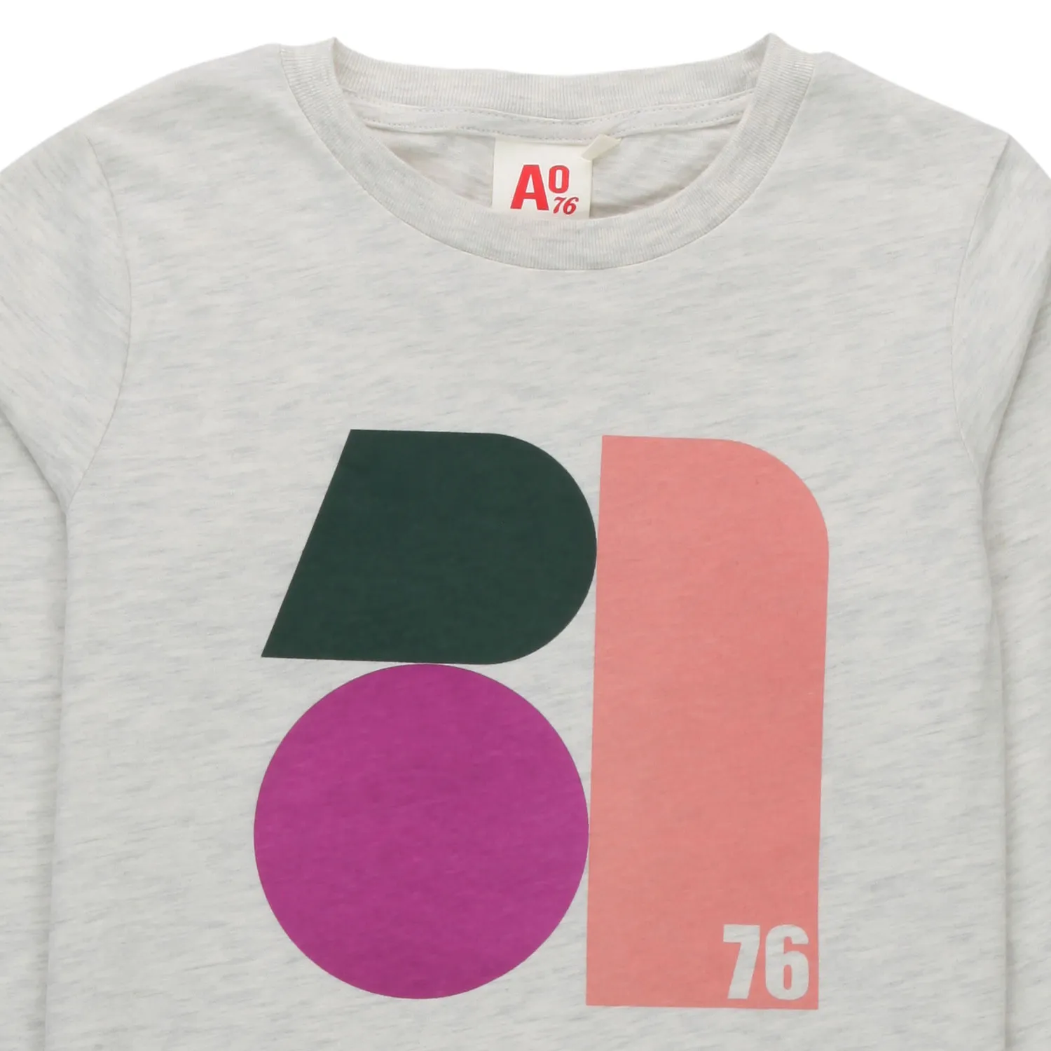 T-Shirt Unisex Grigia Junior E Teen Con Stampa
