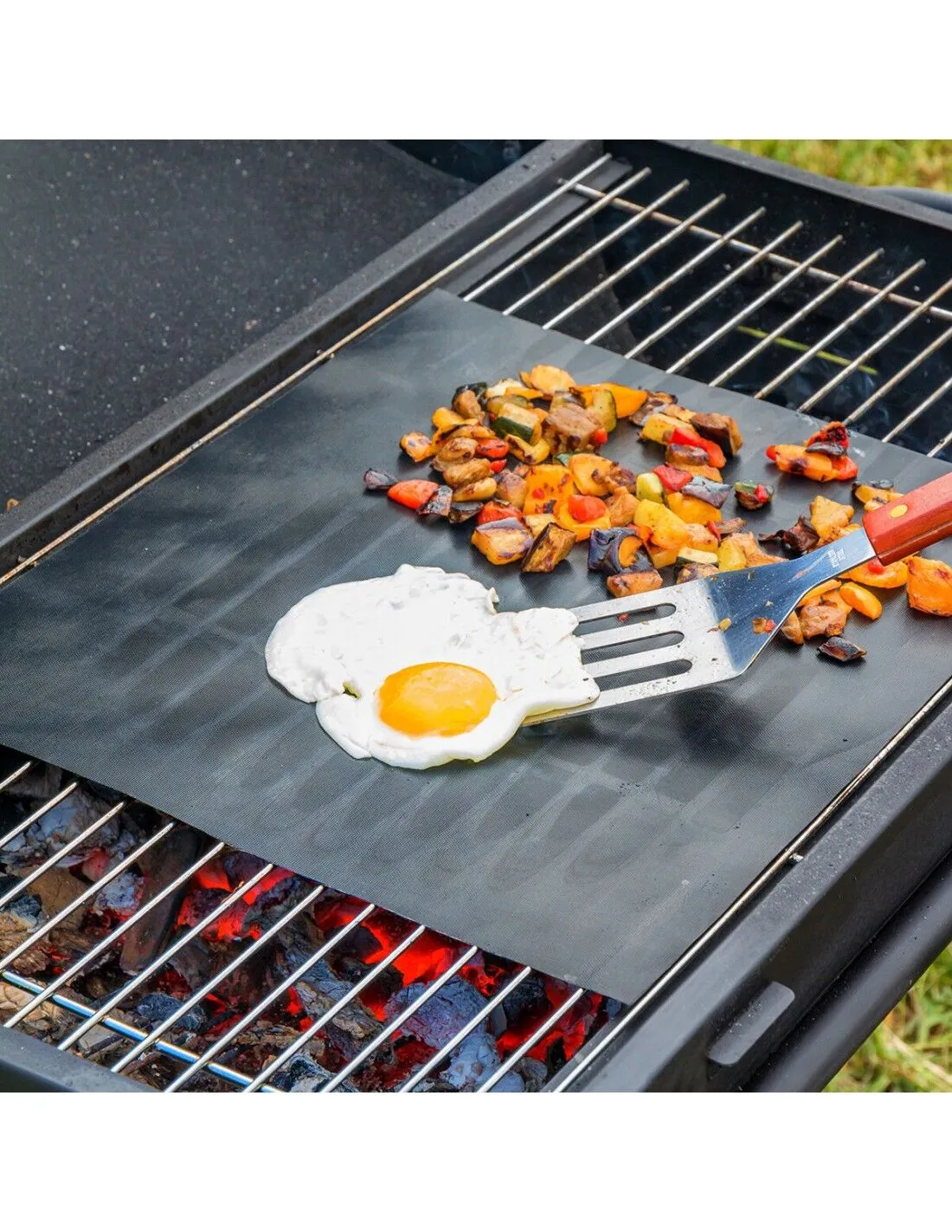 Tappetino per Forno e Barbecue InnovaGoods IG114116 2 Unità