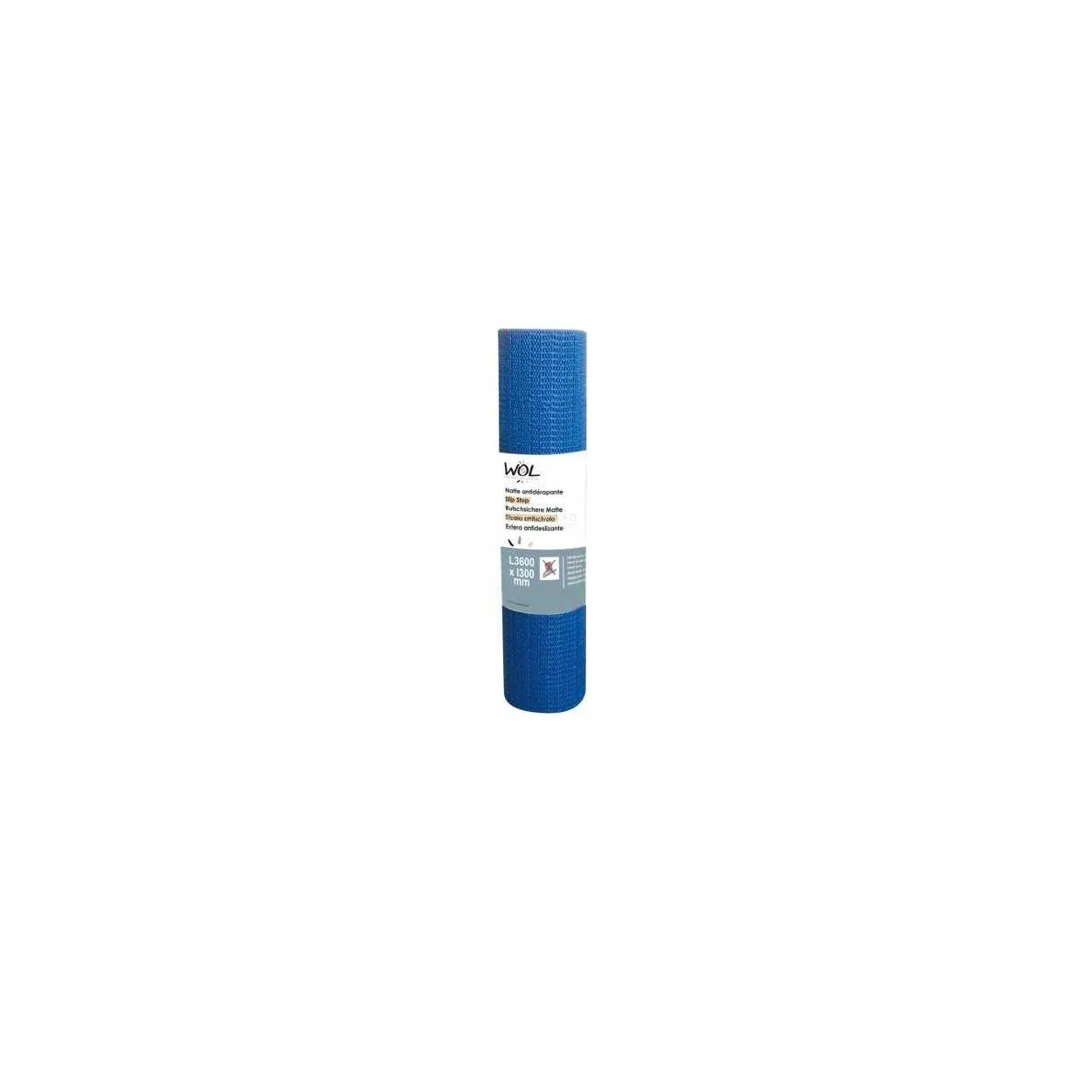 Tappettino antiscivolo blu Wol