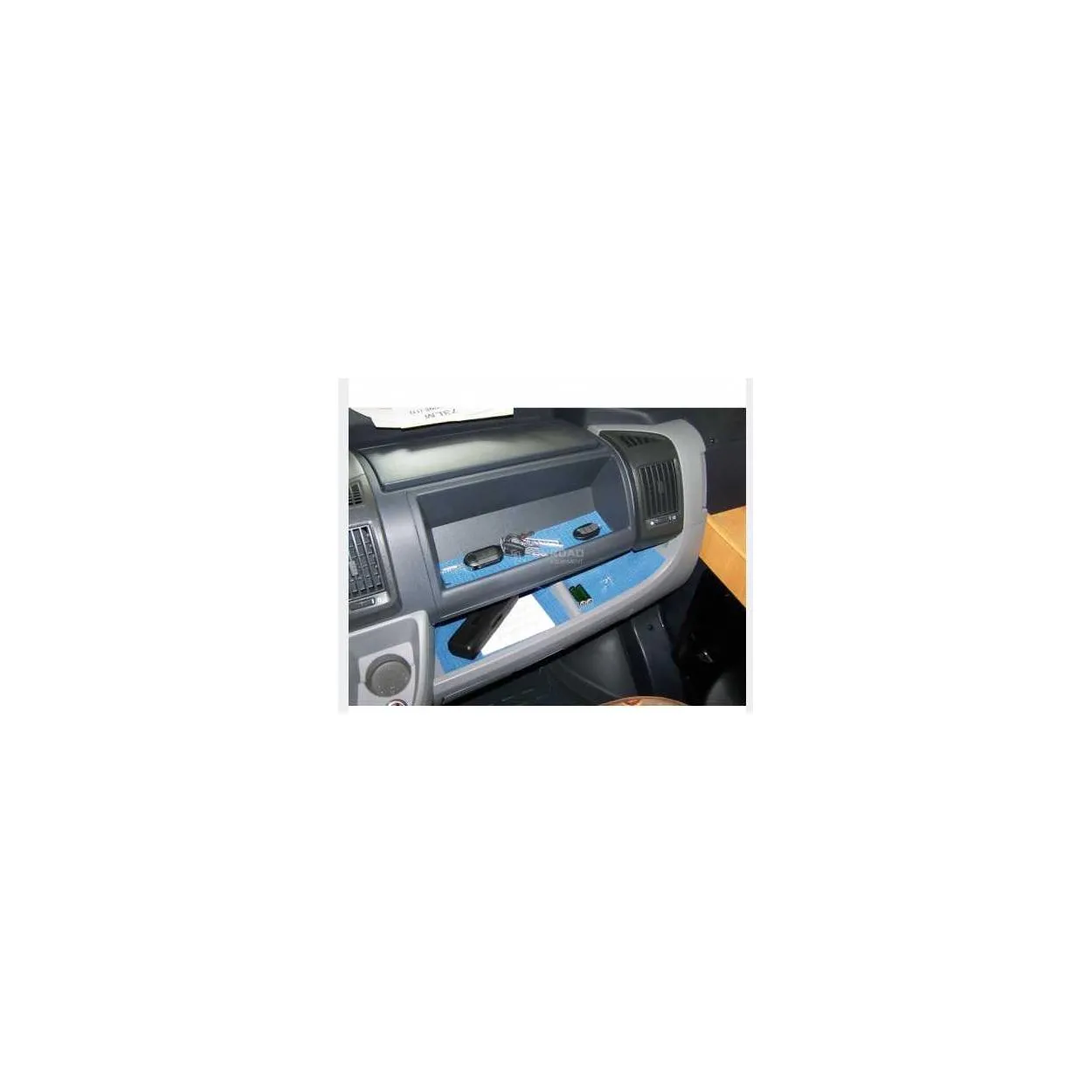 Tappettino antiscivolo blu Wol