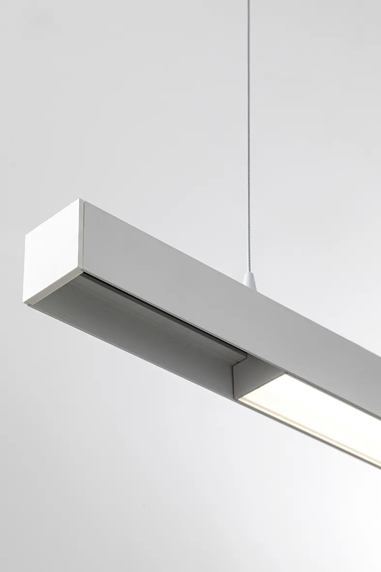 TELCO – LUCE LINEARE LED 20W NERO 3K/4K