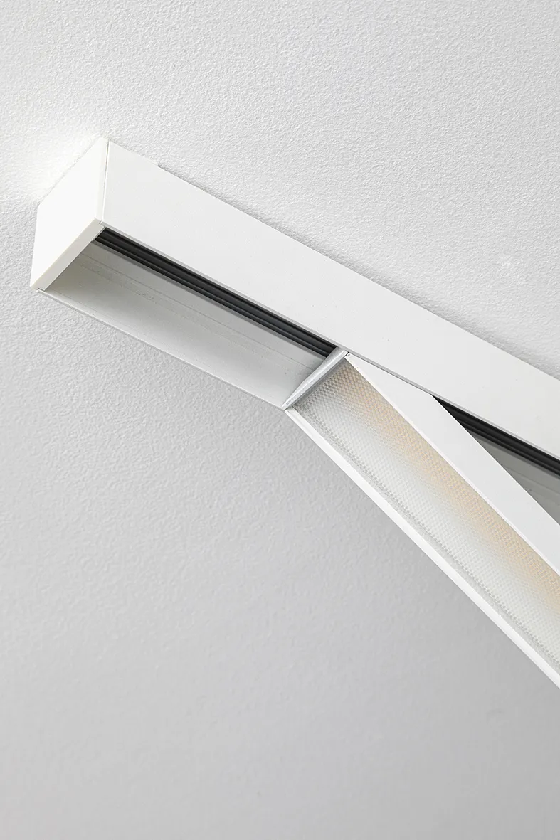 TELCO – LUCE LINEARE LED 20W NERO 3K/4K