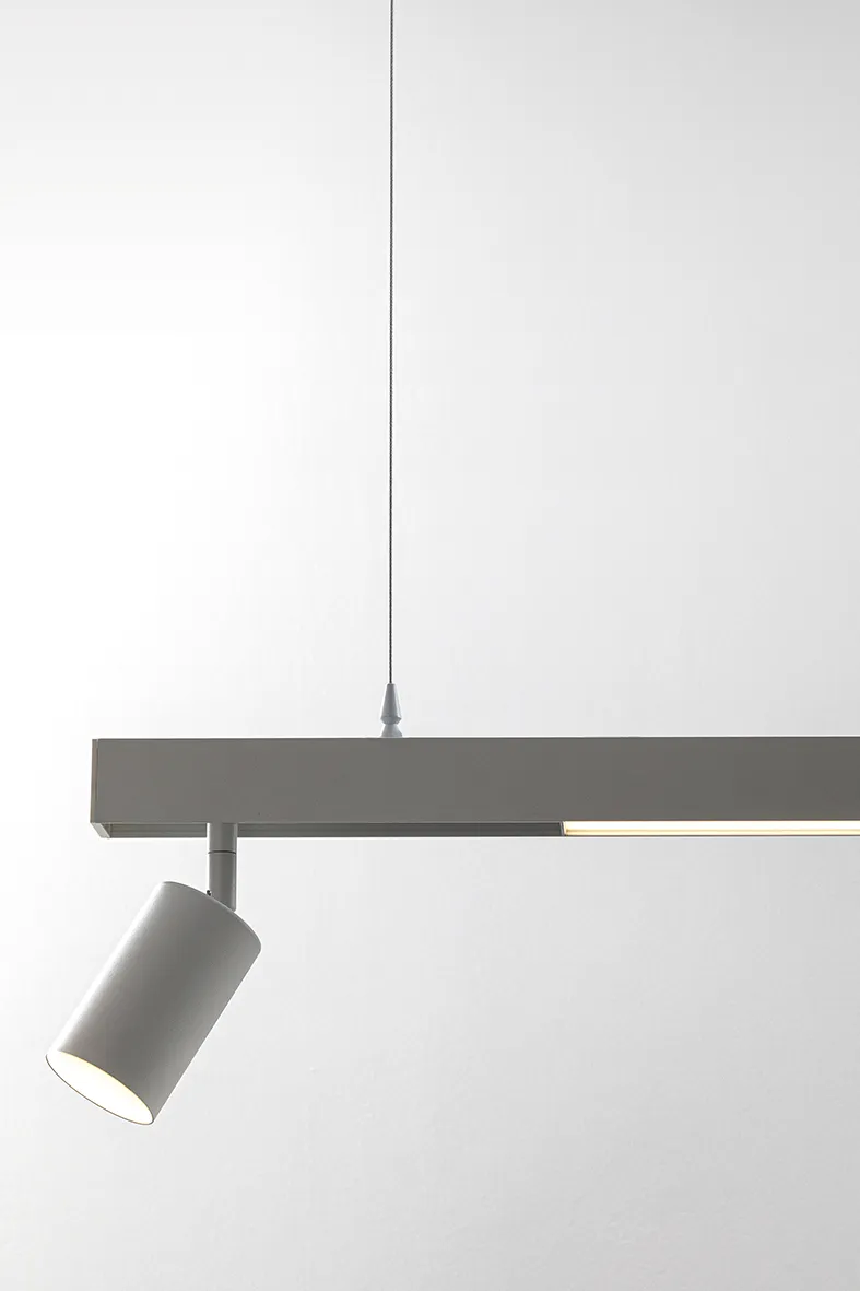 TELCO – LUCE LINEARE LED 20W NERO 3K/4K