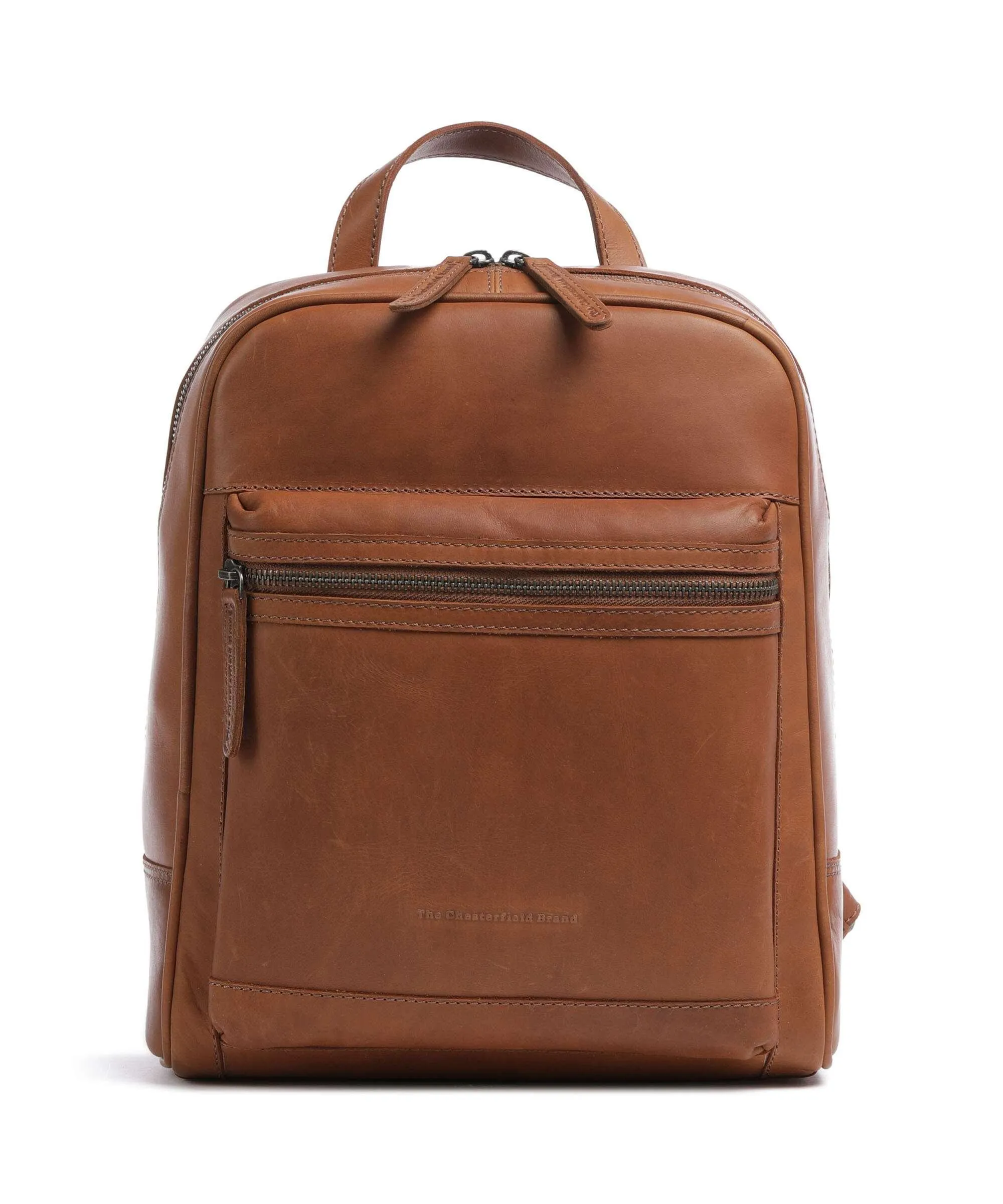  The Chesterfield Brand Cow Wax Pull Up Calabria Zaino pelle di vacchetta pull-up cognac  