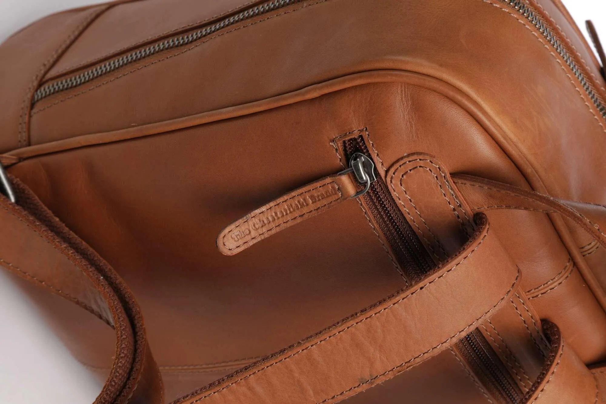  The Chesterfield Brand Cow Wax Pull Up Calabria Zaino pelle di vacchetta pull-up cognac  