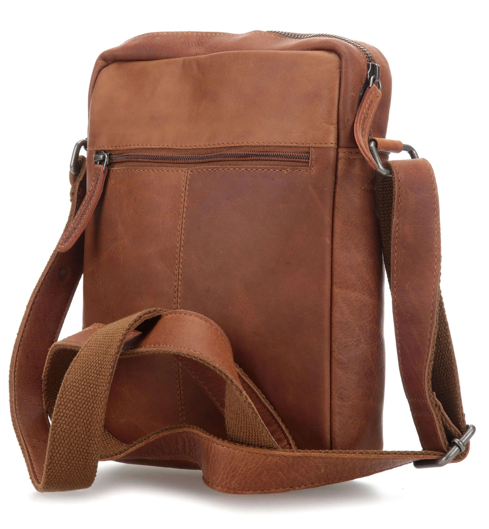  The Chesterfield Brand Dessau Borsa a tracolla pelle di vacchetta pull-up cognac  