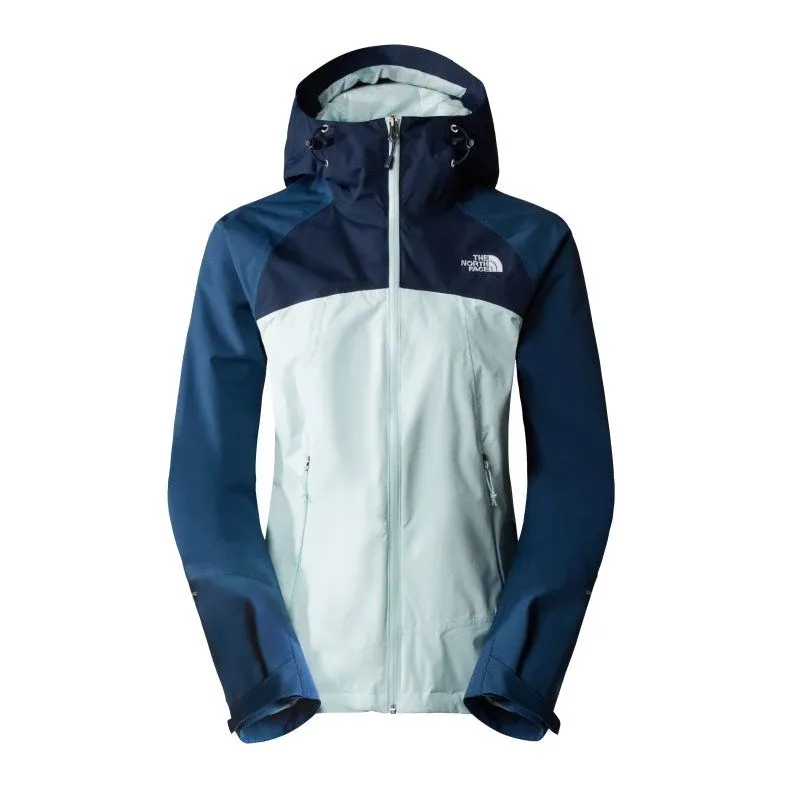 THE NORTH FACE W STRATOS JACKET Sky Blue giacca impermeabile estiva donna