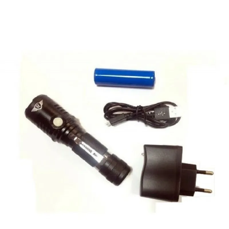 Torcia Radar tattica ricaricabile 1200 lumens Radar