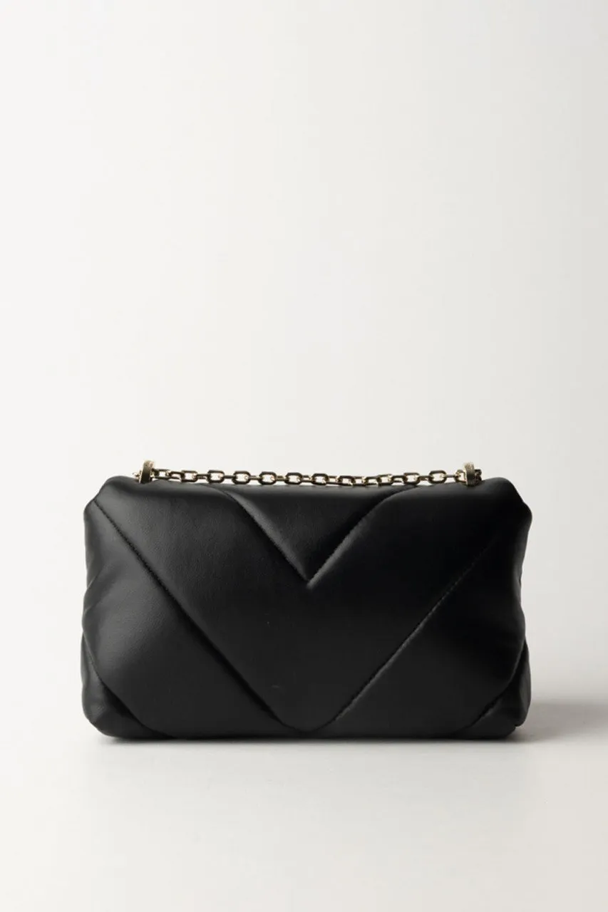 Tracolla con patta Fly Puffy Nero