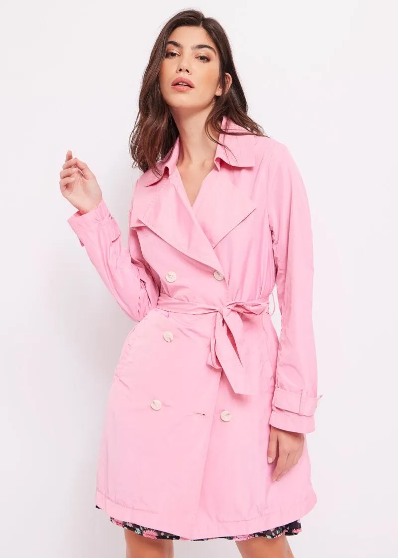 Trench in nylon antigoccia