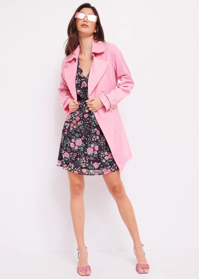 Trench in nylon antigoccia