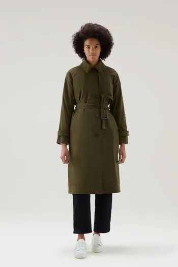 Trench in tessuto Urban Touch con cintura                                                                                       