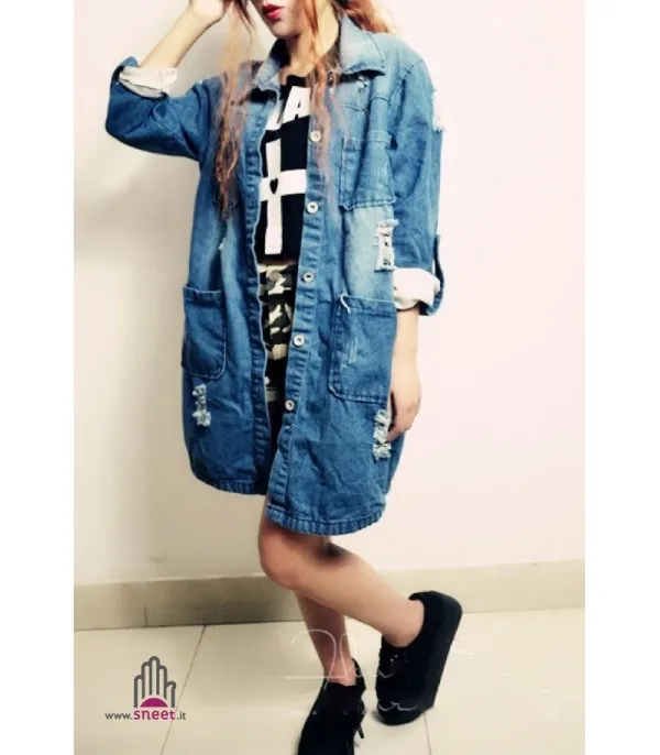 Trench Juk Denim