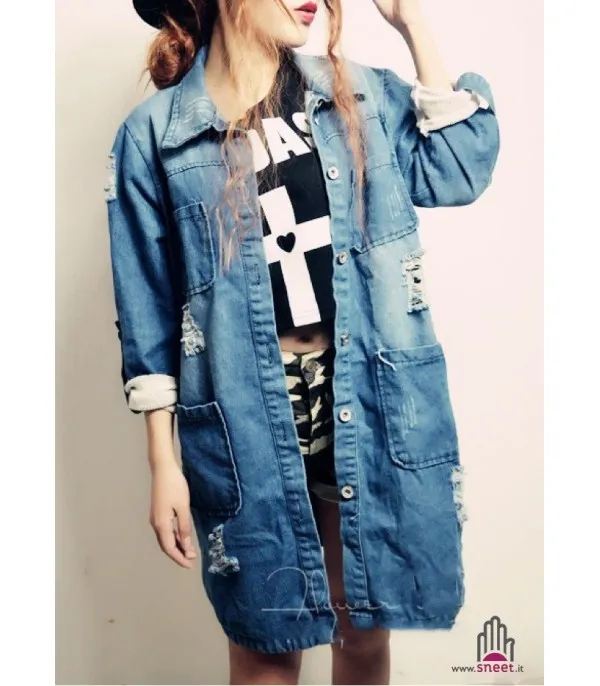 Trench Juk Denim