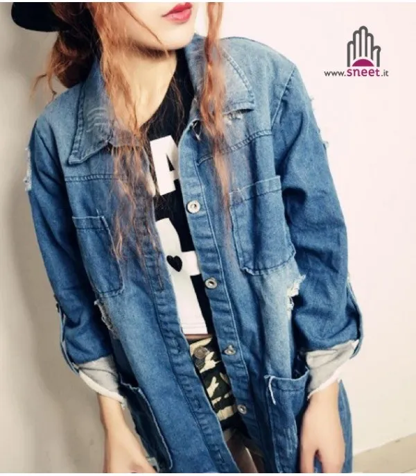 Trench Juk Denim