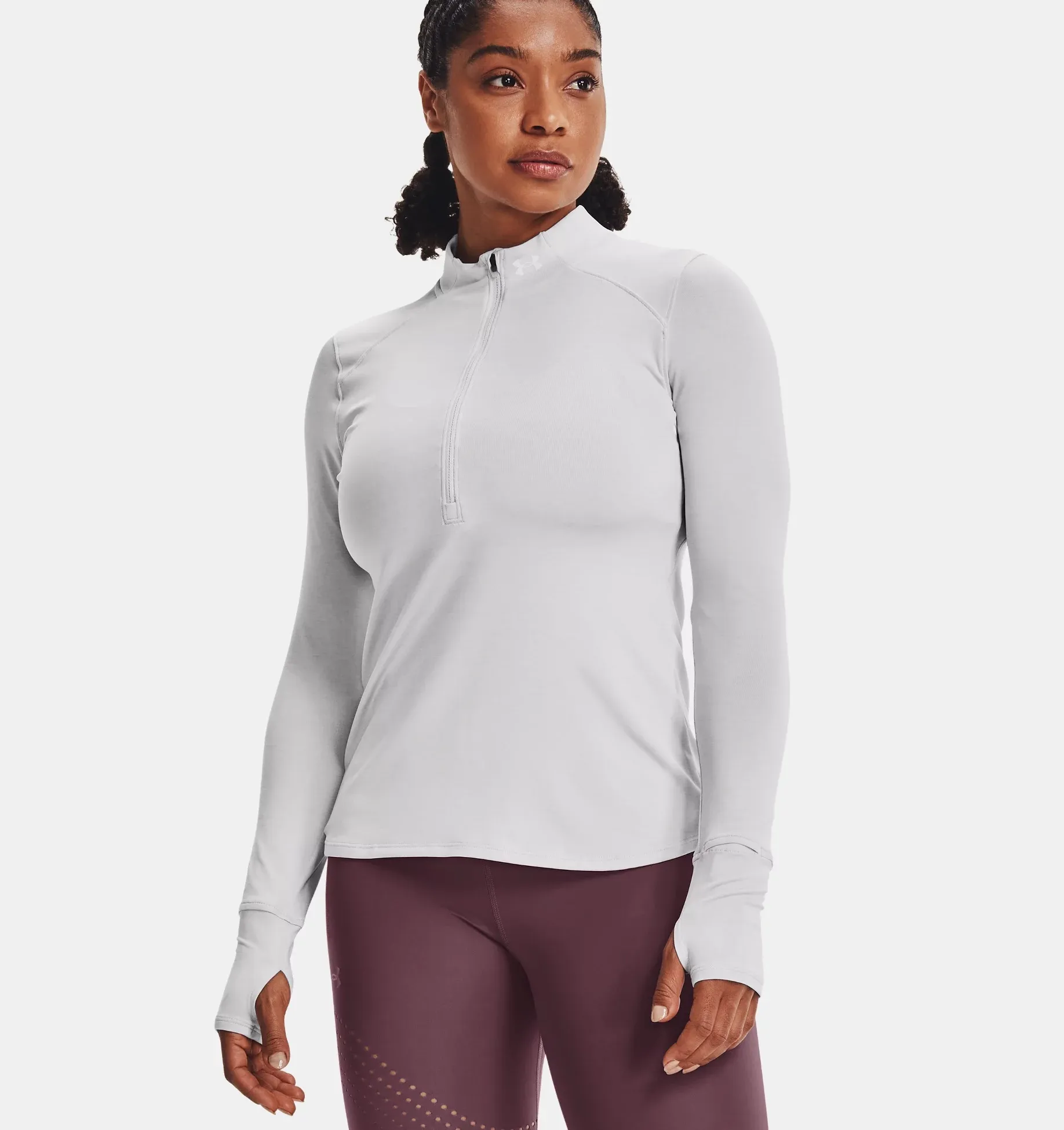 Under Armour Qualifier Run 2.0 Half Zip Maglia Donna
