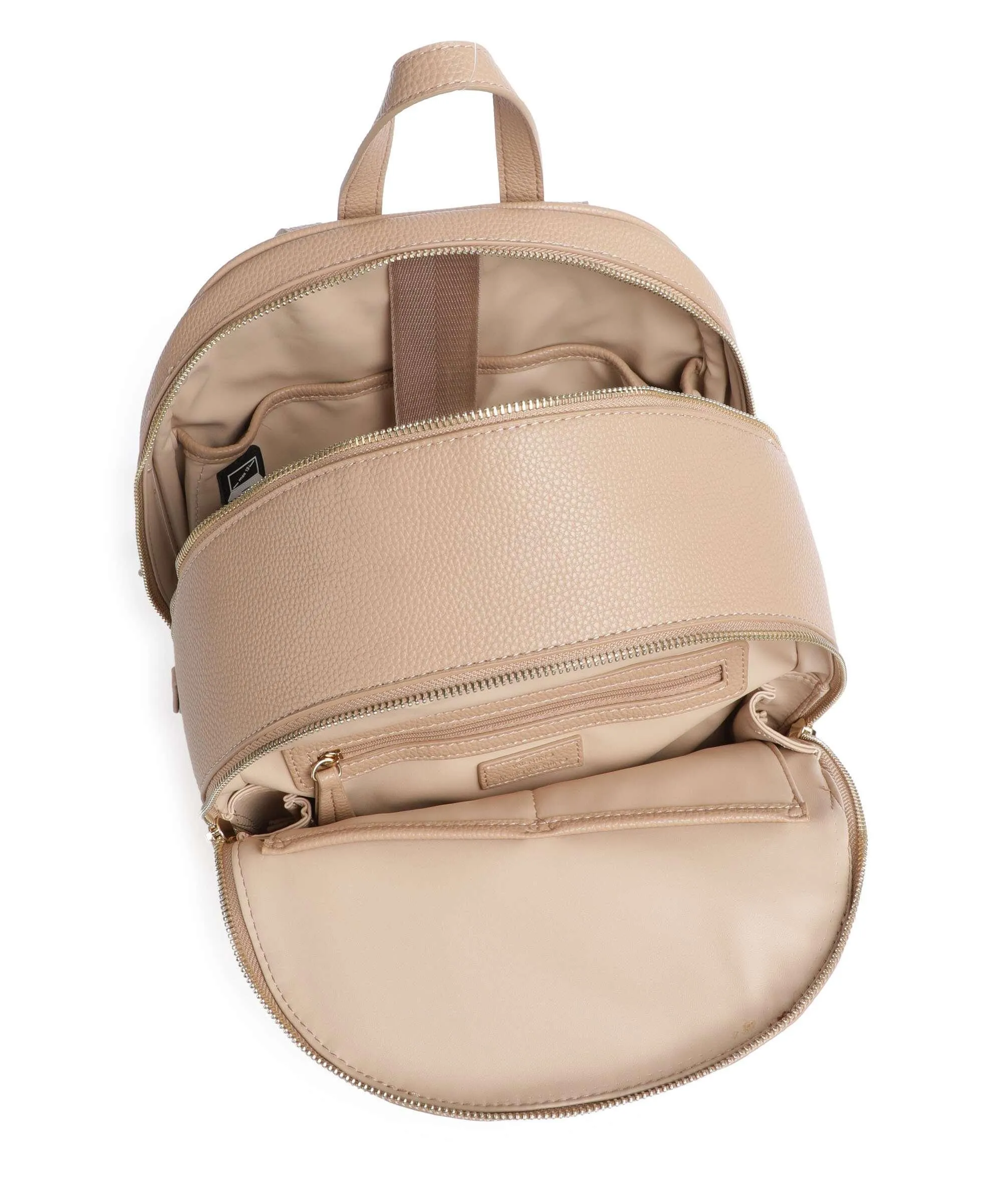  Valentino Bags Brixton Zaino 13″ pelle sintetica beige  