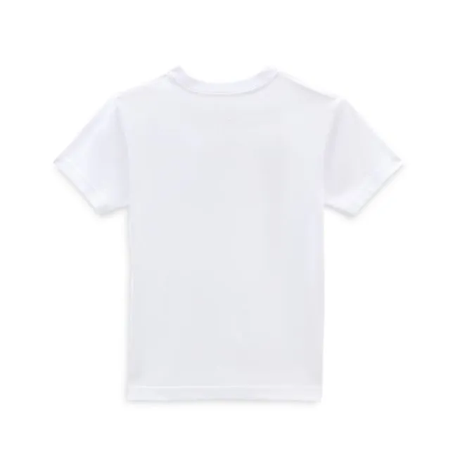 Vans maglietta manica corta da bambino Flame VN0A5KPFWHT bianco