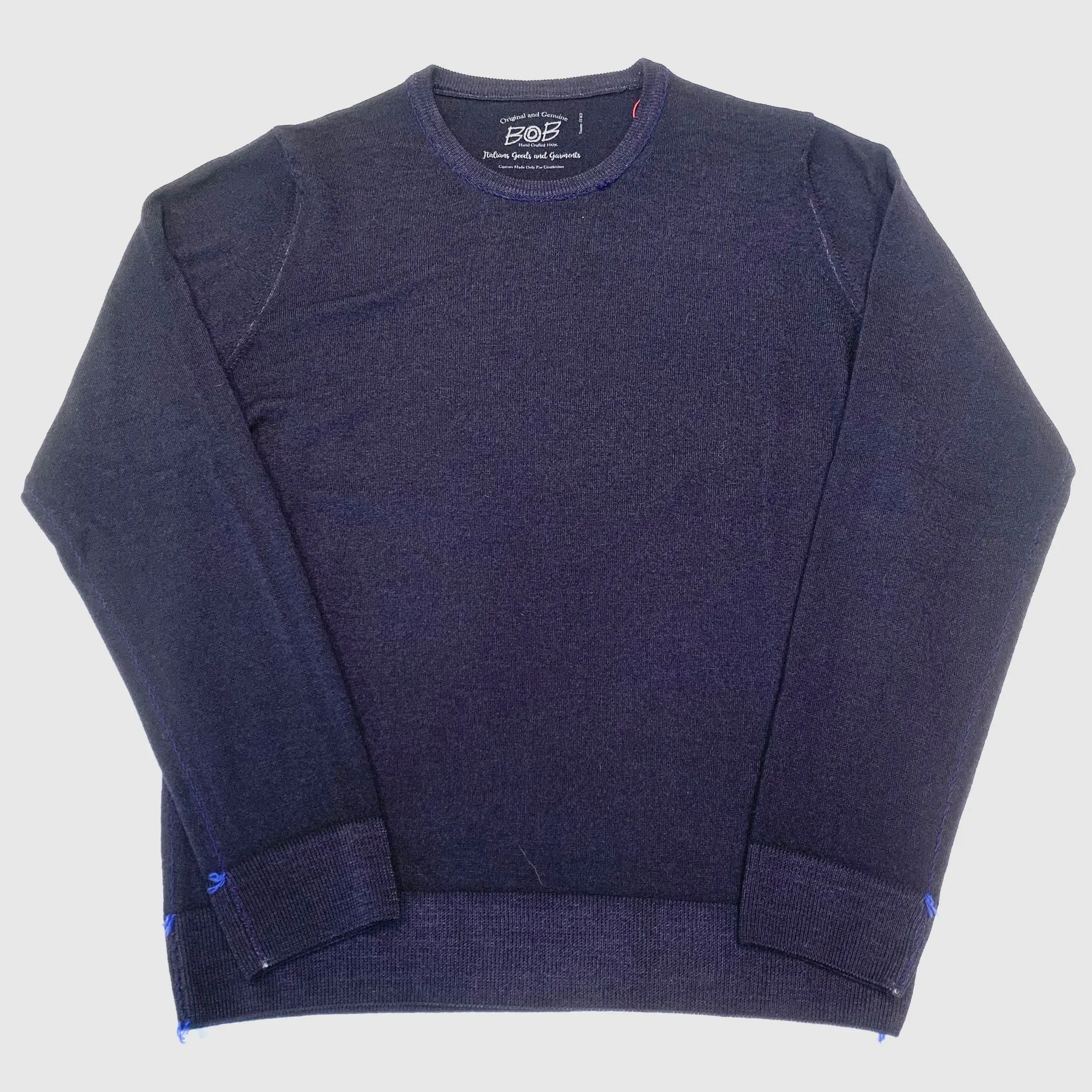 W4-LEITH Maglia Girocollo Notte Man  