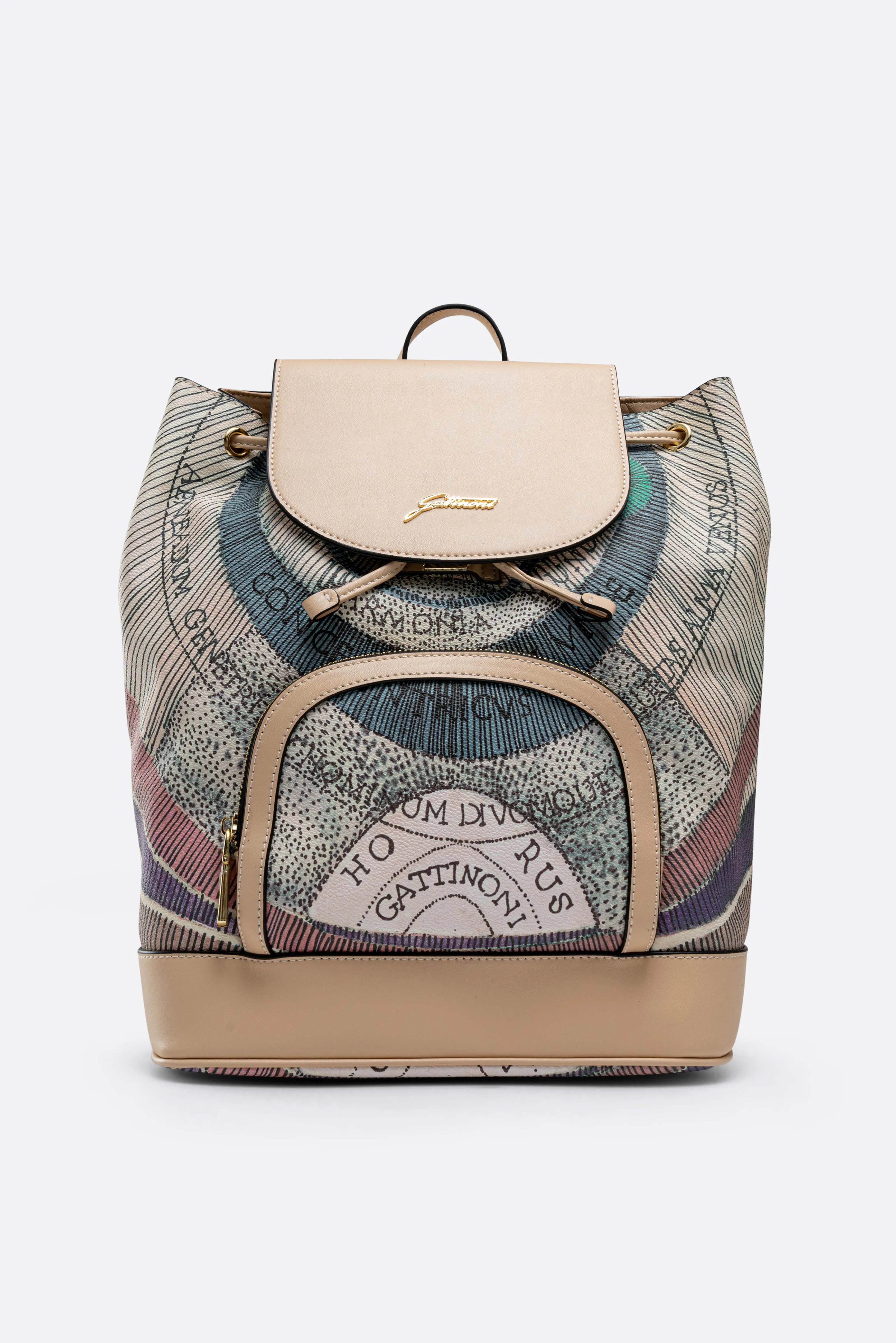Zaino con patta Planetarium Watercolor