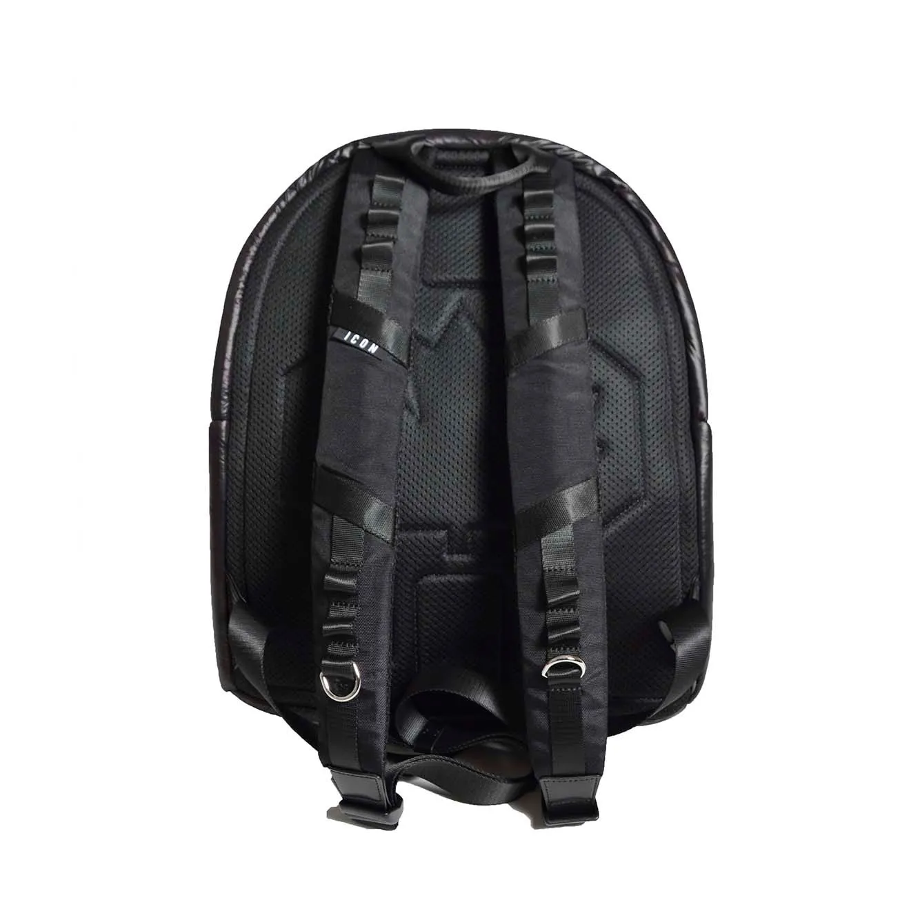 Zaino Icon New Generation in nylon nero Dsquared2