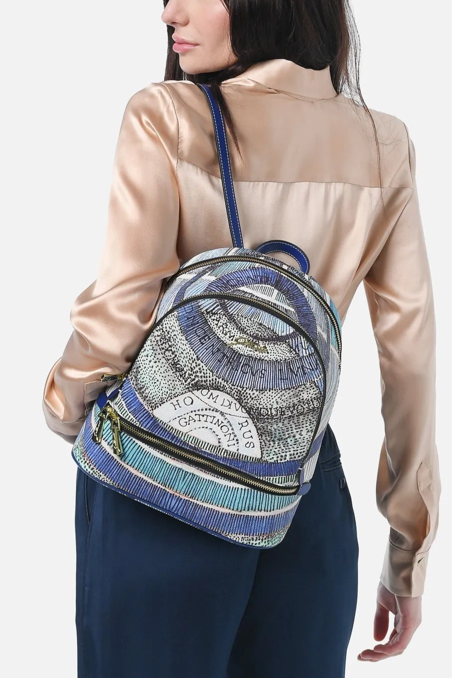 Zaino Planetarium medium Aquamarine