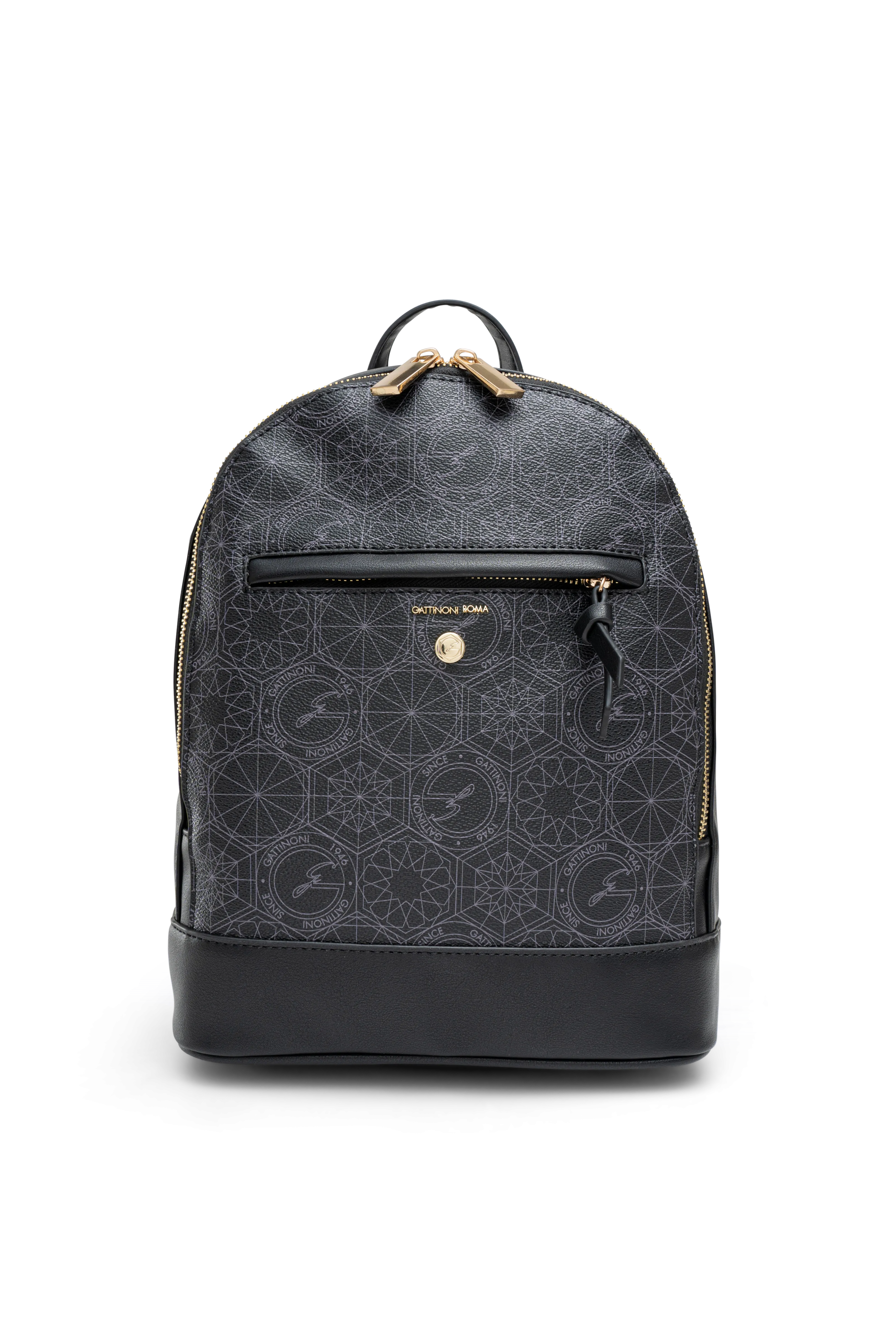 Zaino Teodosia Daily nero con zip