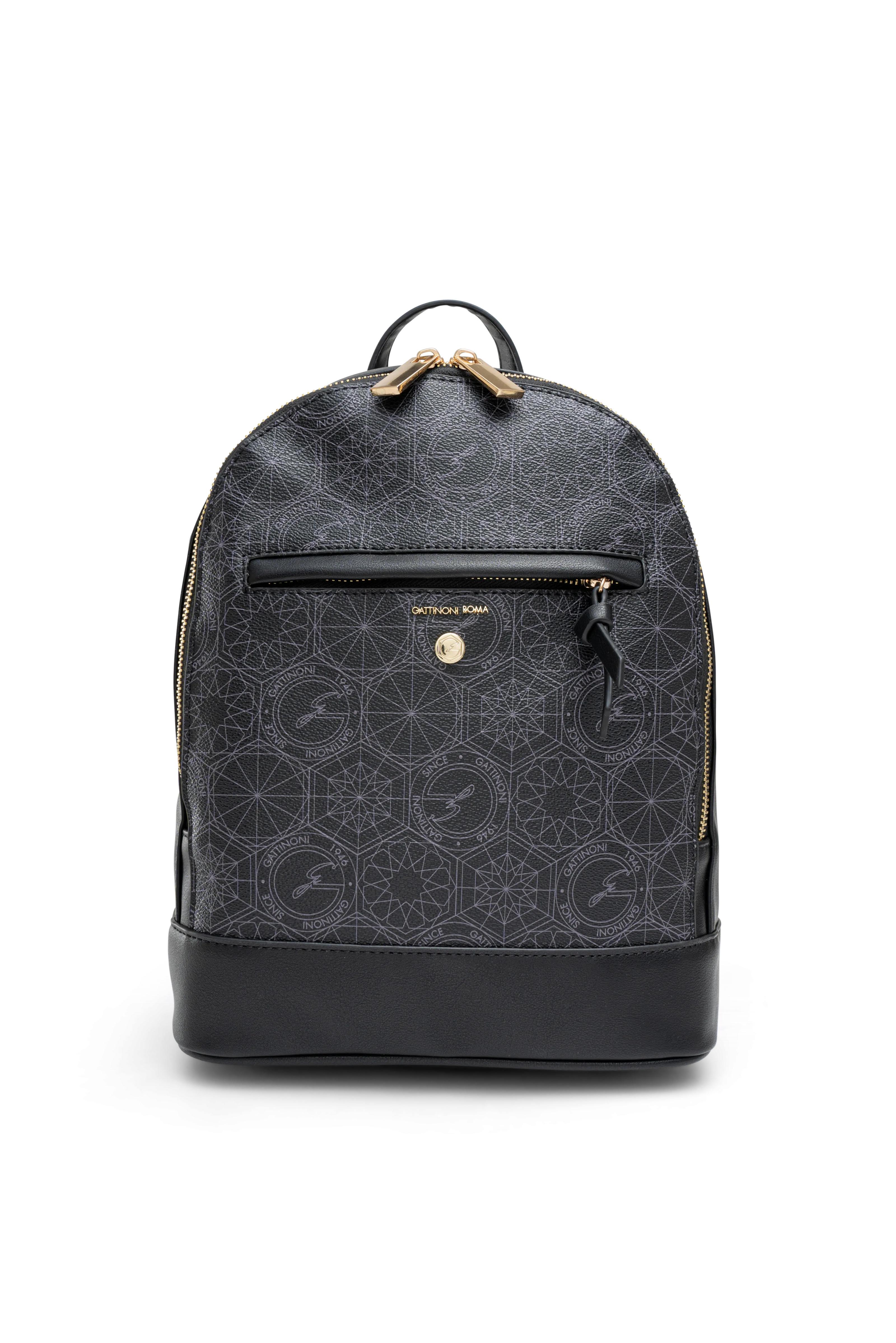 Zaino Teodosia Daily nero con zip