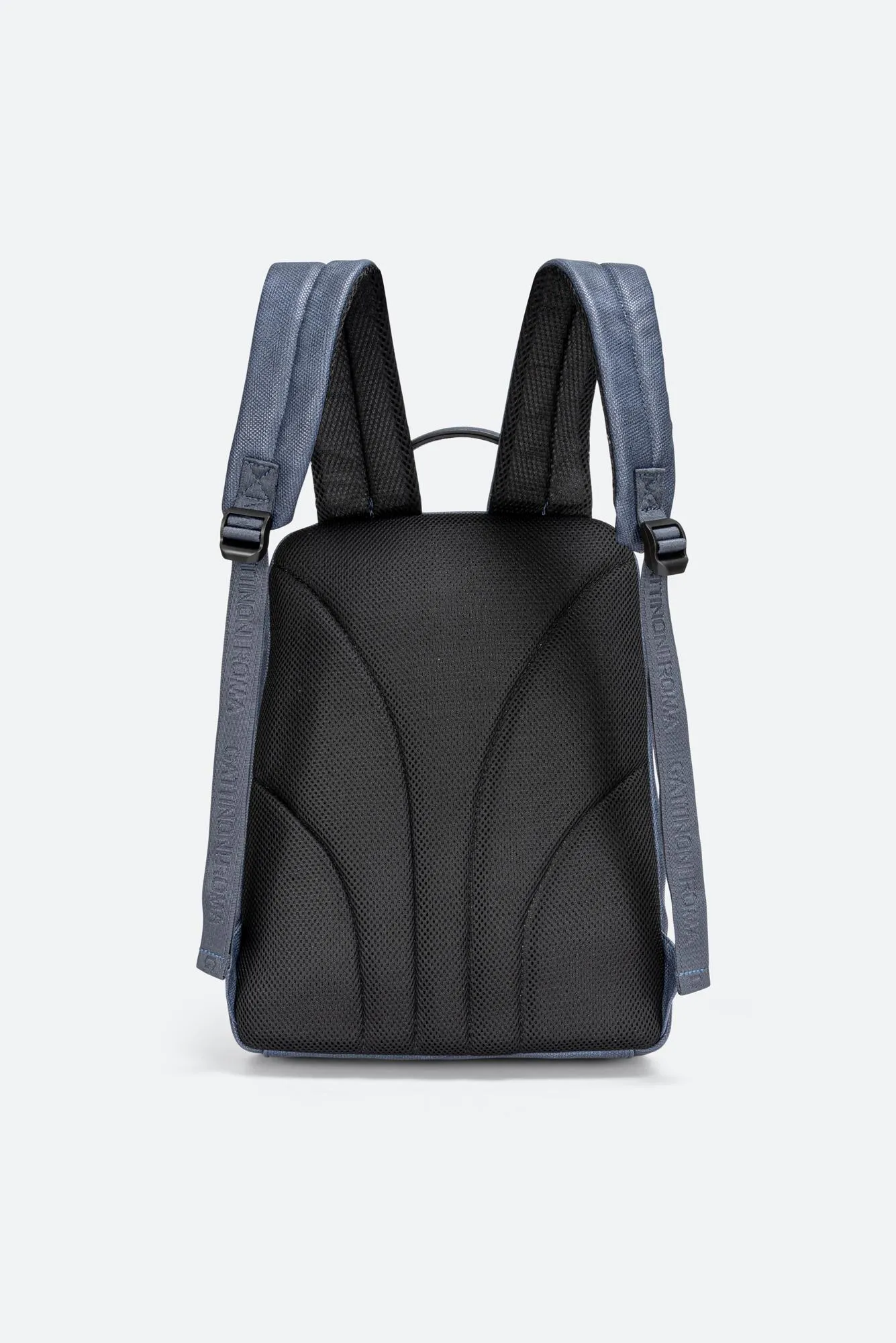 Zaino Tristan Texture con Logo in Rilievo colore Blu
